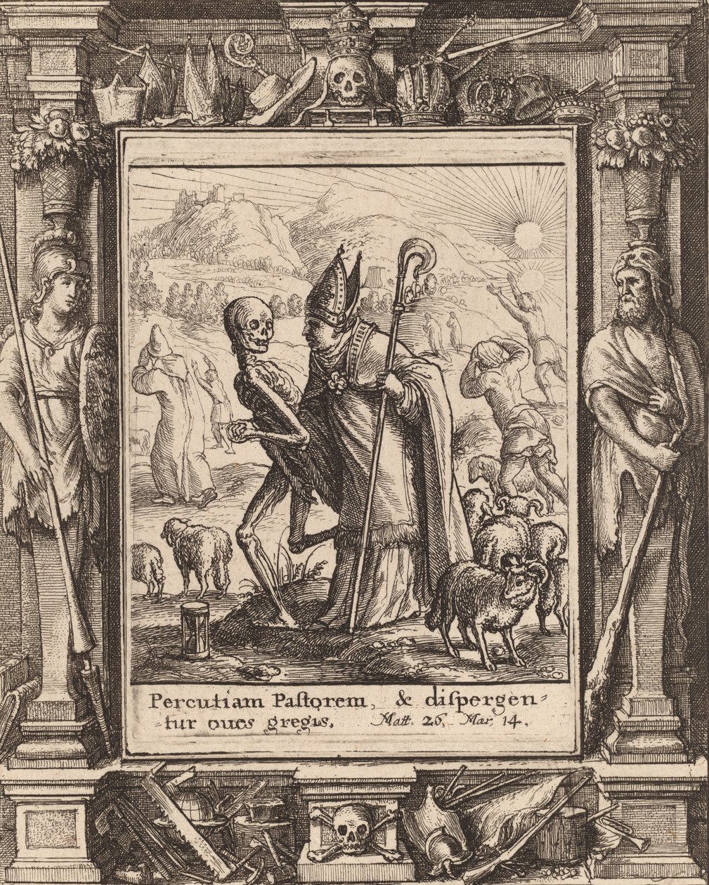 Vescovo, 1651 da Wenceslaus Hollar