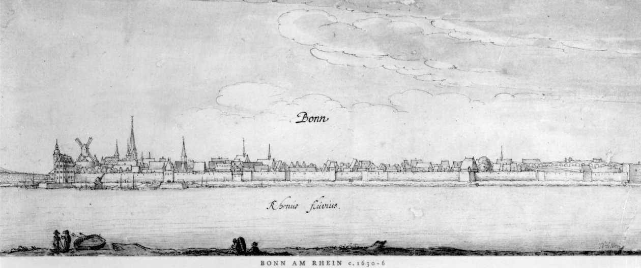 Bonn, c.1630-36 da Wenceslaus Hollar