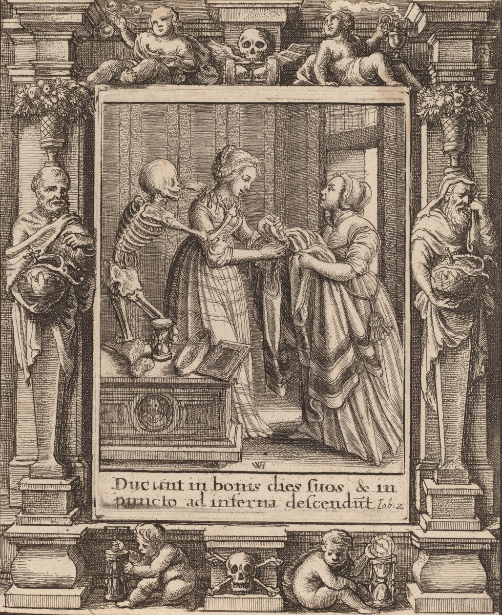 Sposa, 1651 da Wenceslaus Hollar
