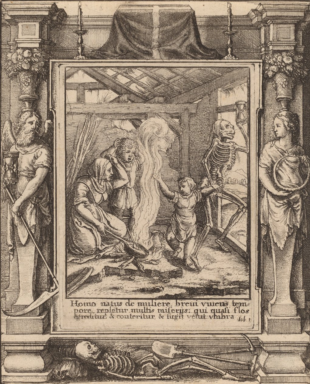 Bambino, 1651 da Wenceslaus Hollar