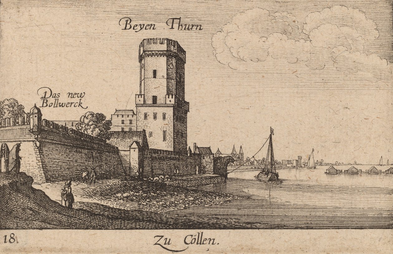 Colonia, 1635 da Wenceslaus Hollar