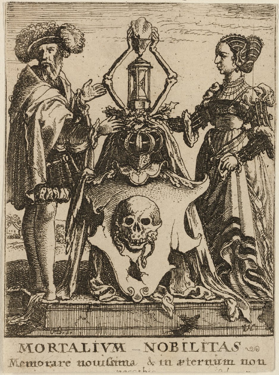 Stemma della morte da Wenceslaus Hollar