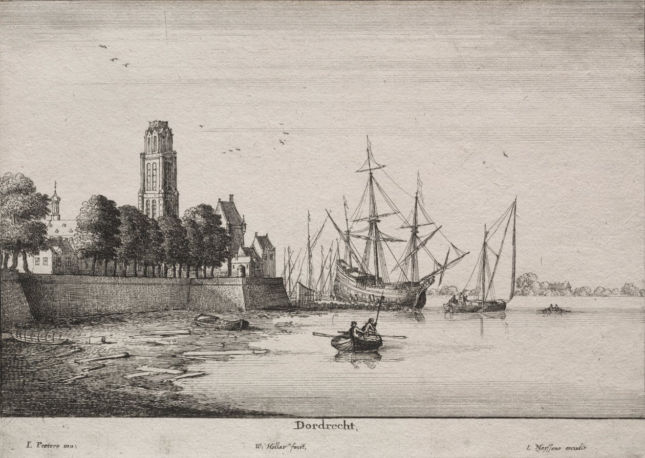 Dordrecht da Wenceslaus Hollar