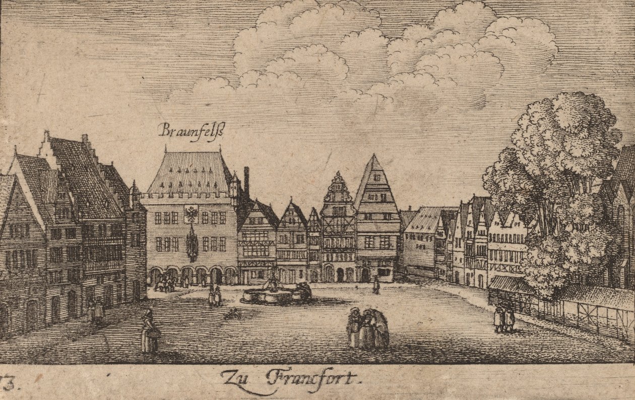 Francoforte, 1635 da Wenceslaus Hollar