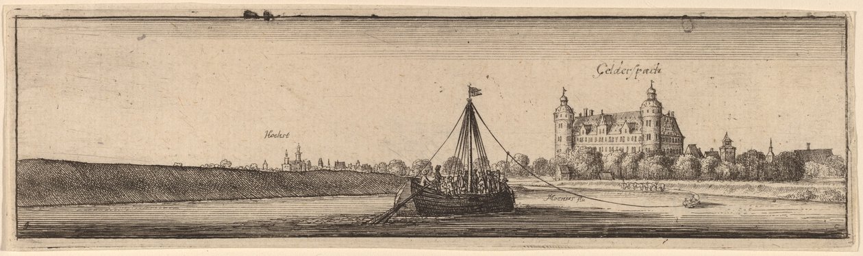 Gelderspach (ca. 1632-1636) da Wenceslaus Hollar