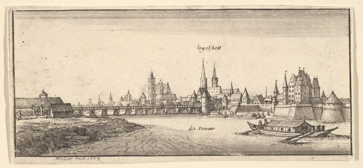 Ingolstadt da Wenceslaus Hollar