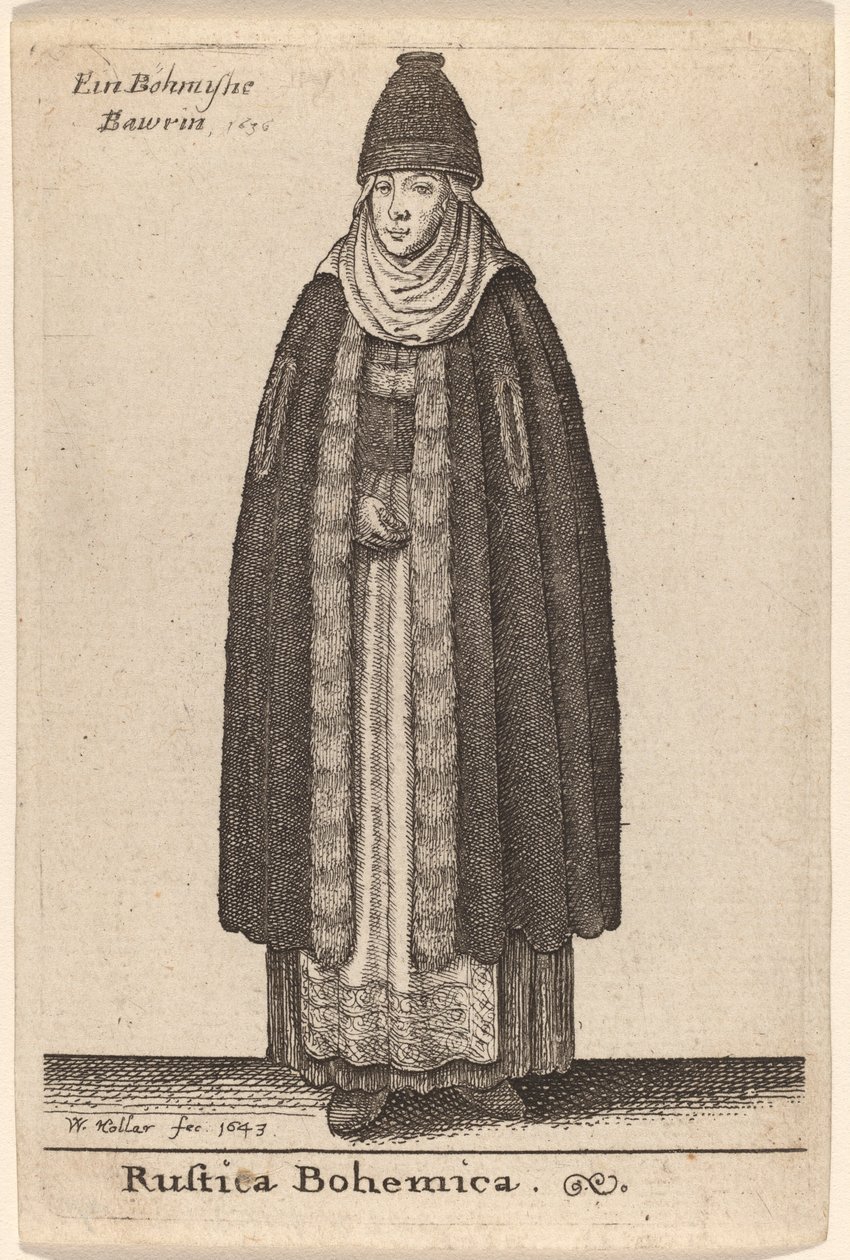 Rustica Bohemica da Wenceslaus Hollar