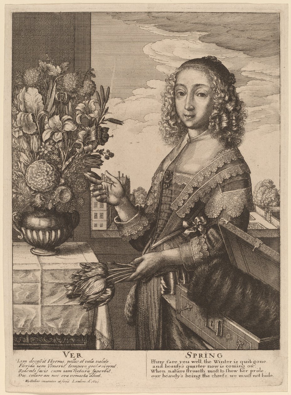 Primavera da Wenceslaus Hollar