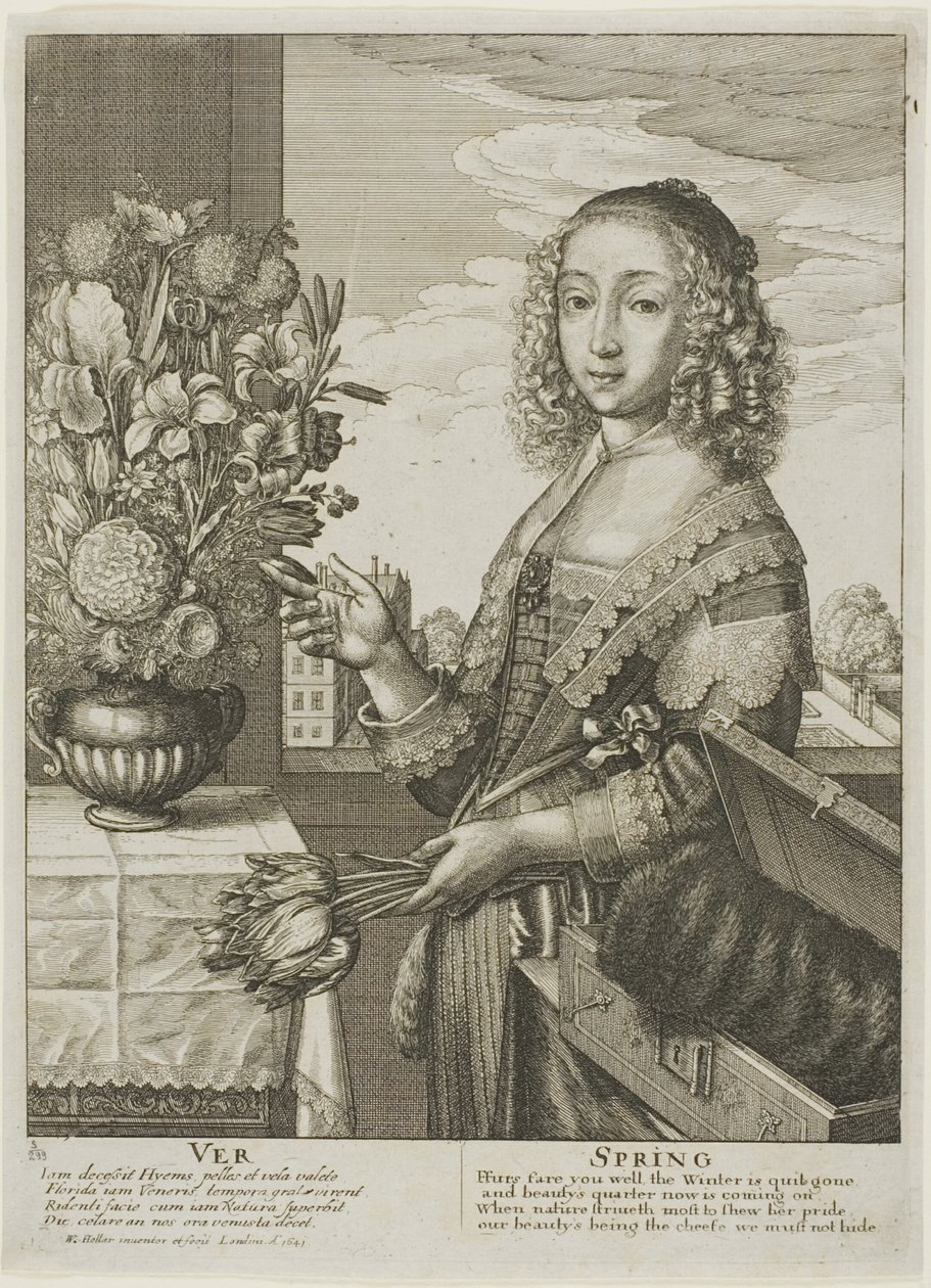 Primavera da Wenceslaus Hollar