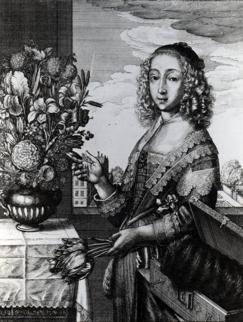 Primavera, 1641 da Wenceslaus Hollar