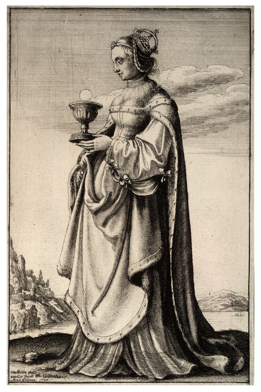 Santa Barbara da Wenceslaus Hollar