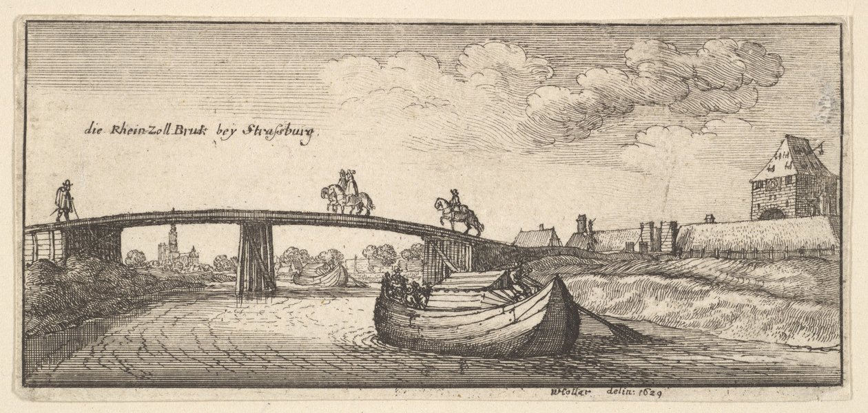 Strasburgo, 1629 da Wenceslaus Hollar