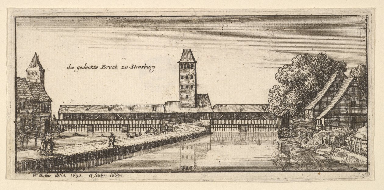 Strasburgo, 1665 da Wenceslaus Hollar