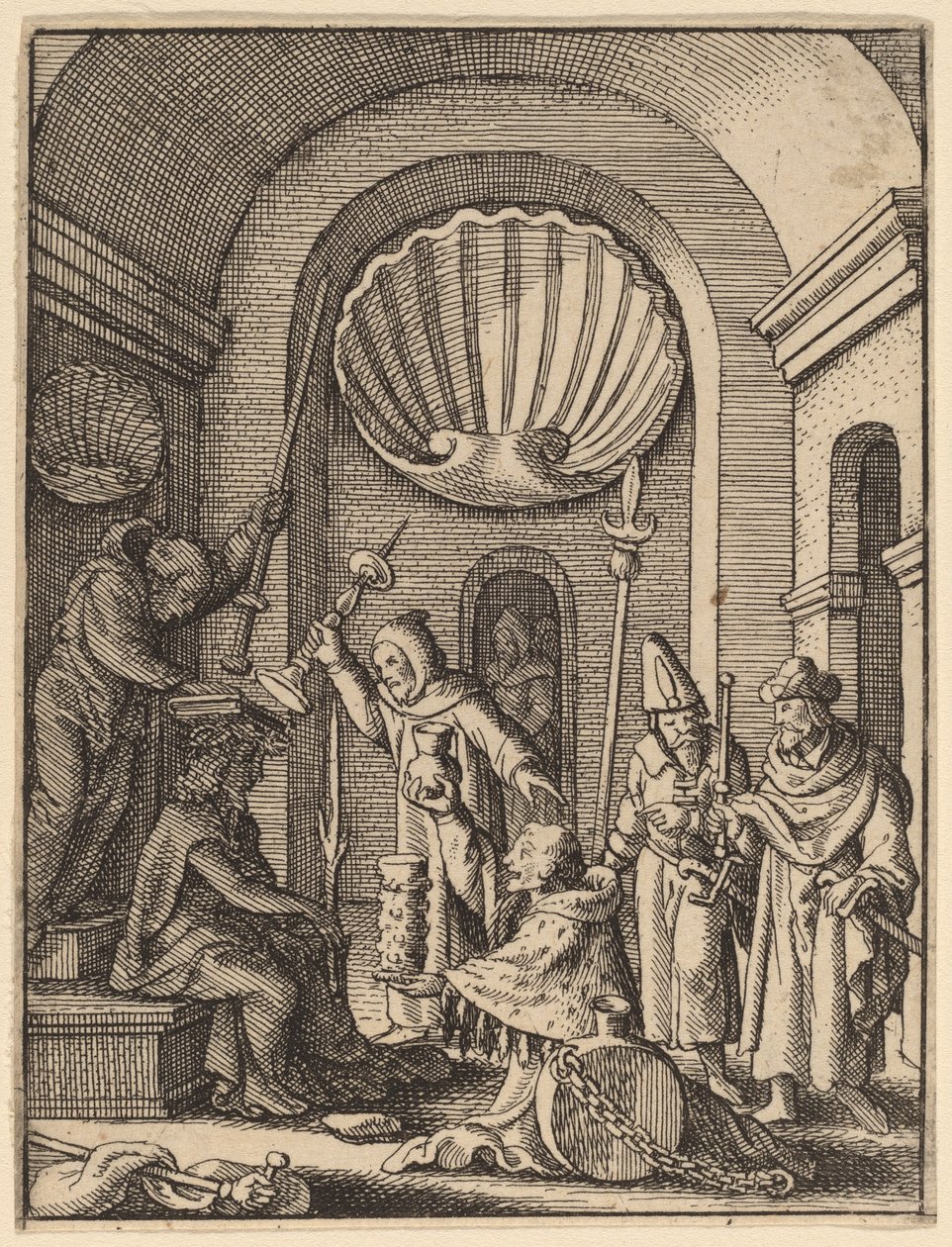 La Derisione da Wenceslaus Hollar