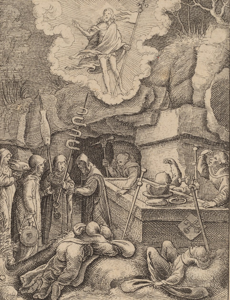 La Resurrezione da Wenceslaus Hollar