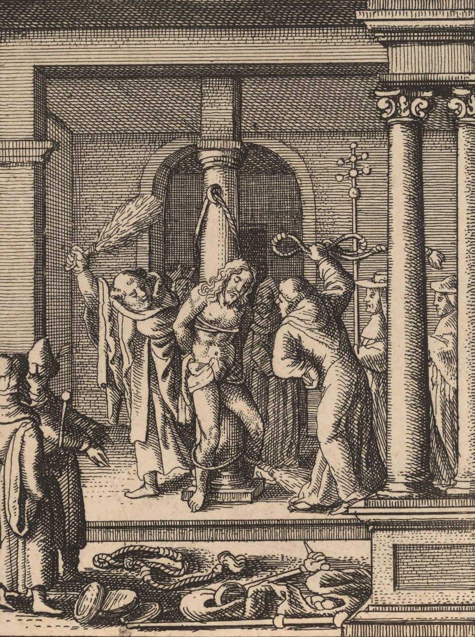 La flagellazione da Wenceslaus Hollar