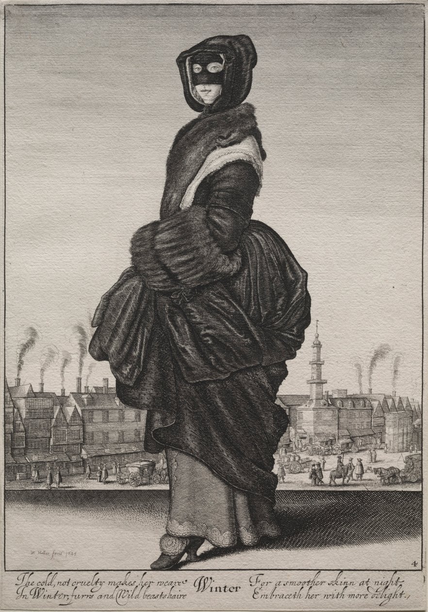 Le stagioni: inverno, 1643-1644 da Wenceslaus Hollar