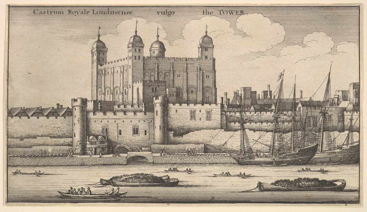Torre di Londra da Wenceslaus Hollar