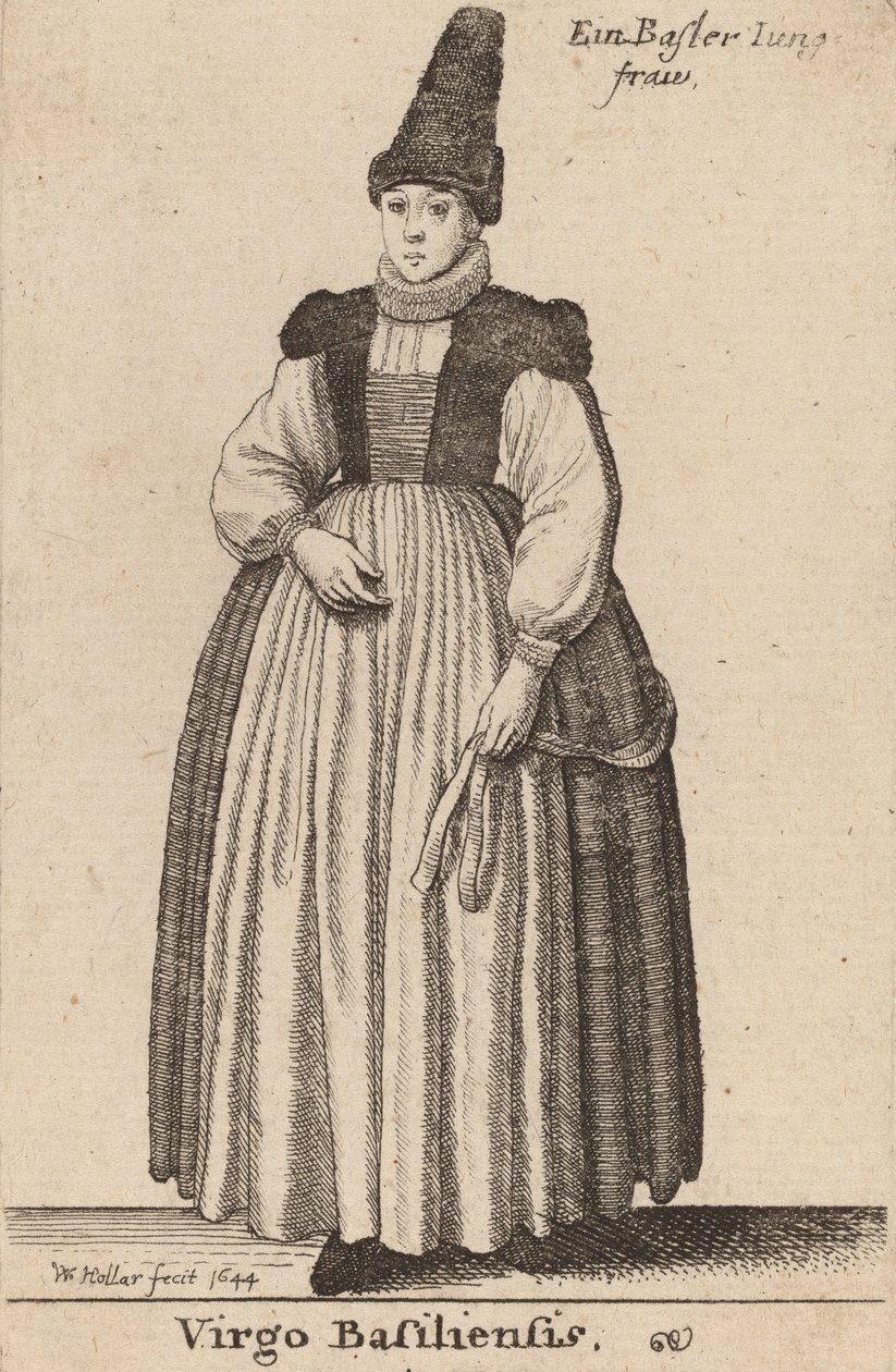 Virgo Basiliensis da Wenceslaus Hollar