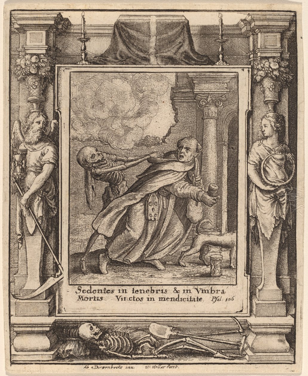 Monaco da Wenceslaus Hollar after Hans Holbein the Younger after Abraham van Diepenbeeck