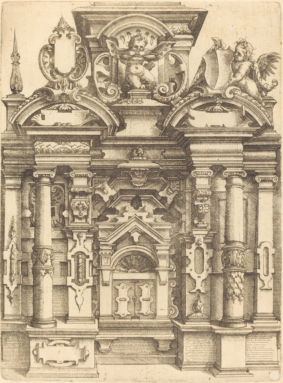 Portale trionfale da Wendel Dietterlin