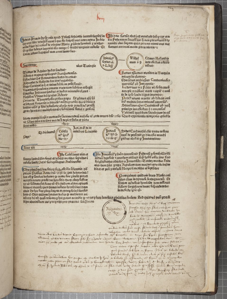 Fol 59 recto, Fasciculus Temporum da Werner Rolevinck