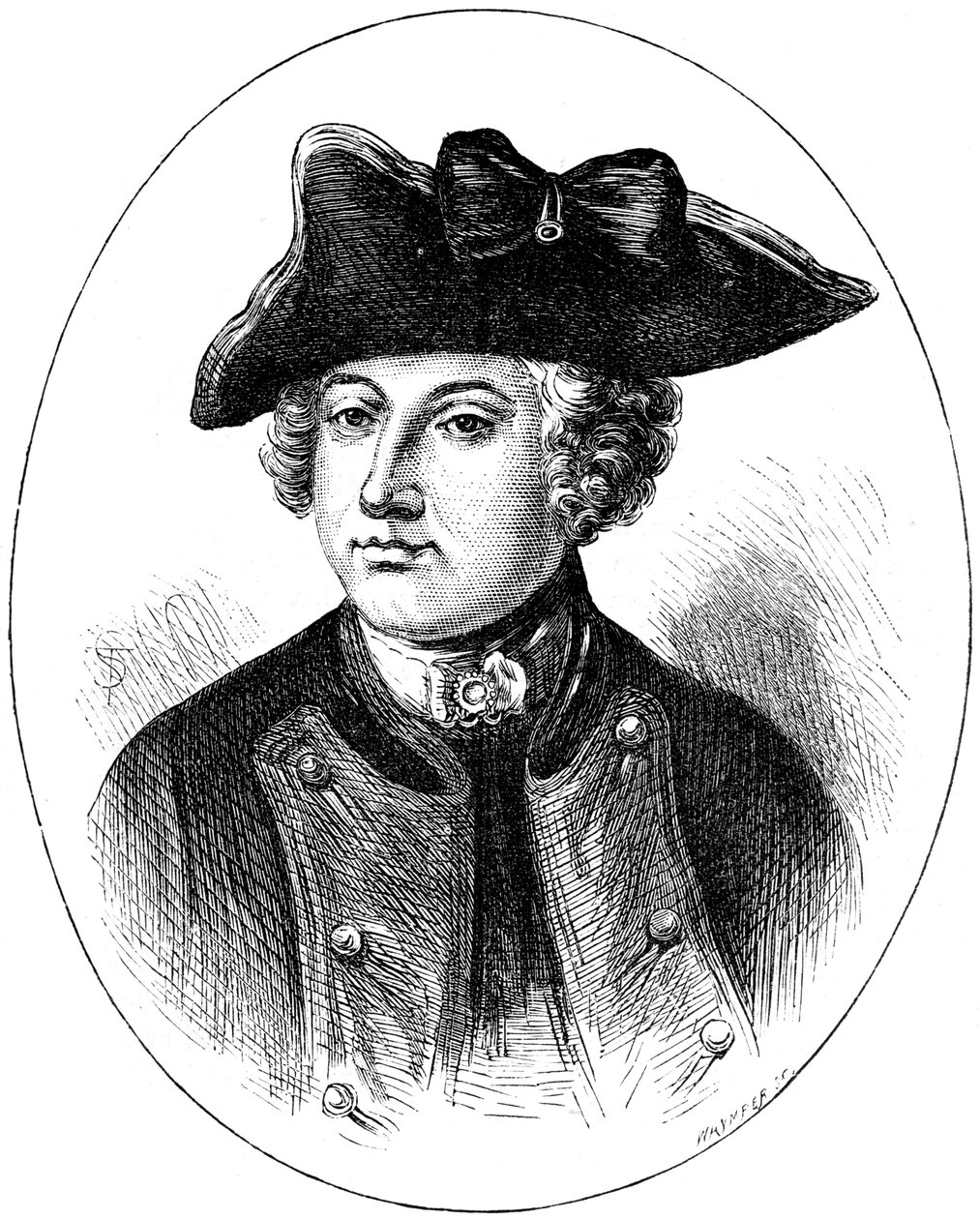 Sir Jeffery Amherst, soldato britannico del XVIII secolo, c1880 da Whymper