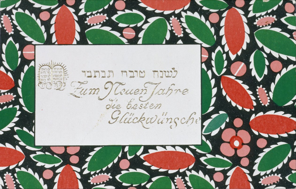 Auguri di Capodanno da Wiener Werkstätte