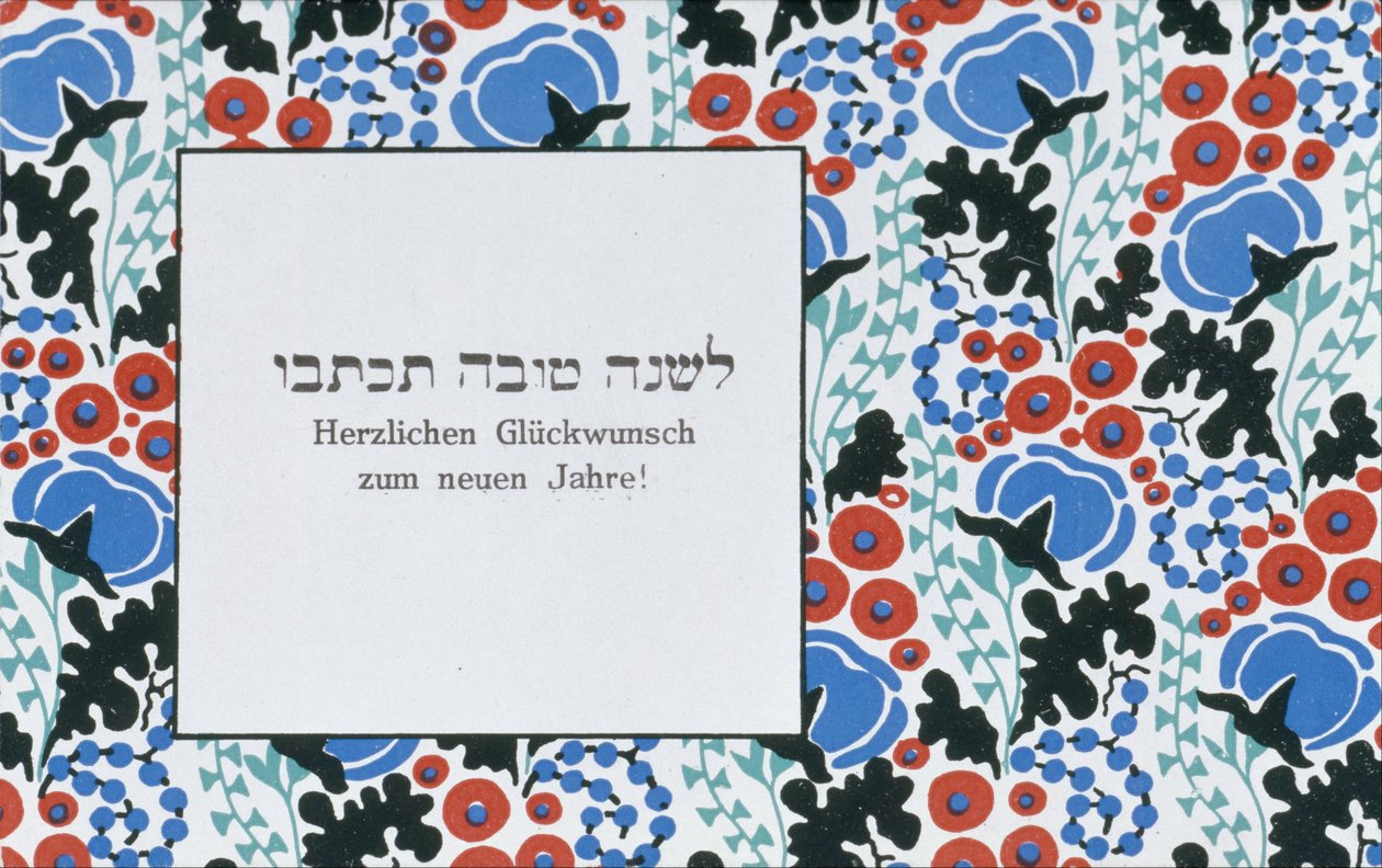 Auguri di Capodanno da Wiener Werkstätte