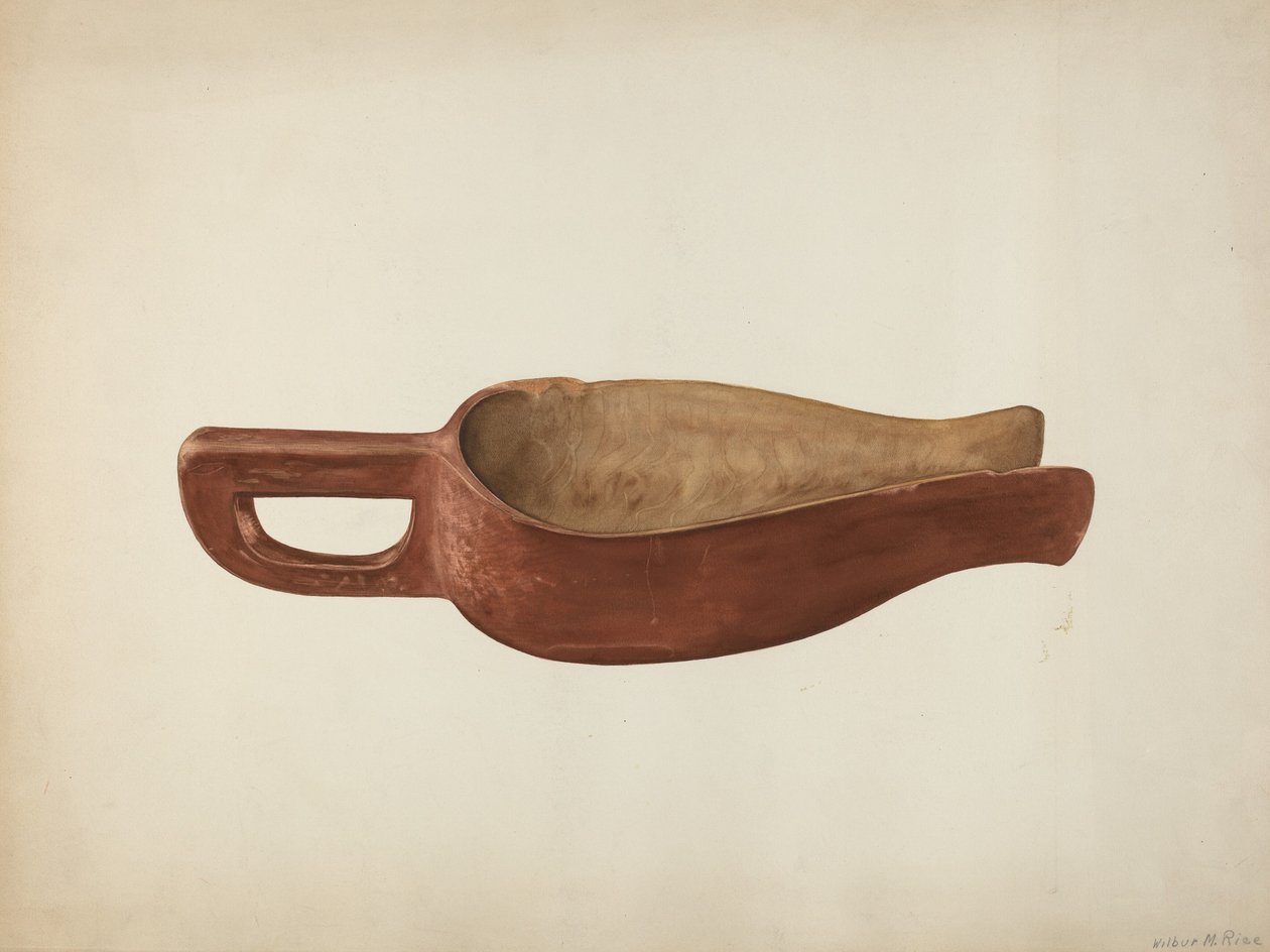 Paletta per Pasti in Legno da Wilbur M Rice
