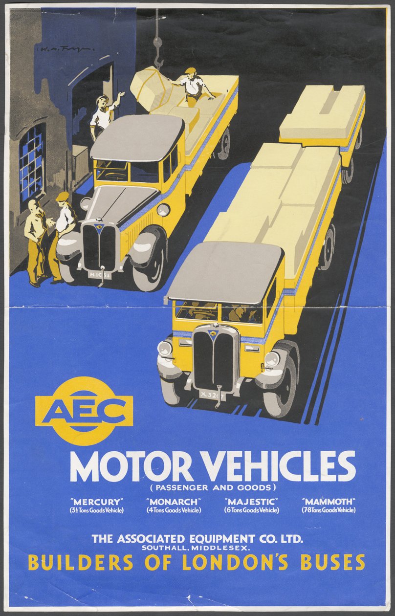 Ingegneria automobilistica AEC, 1950s da Wilfred Fryer