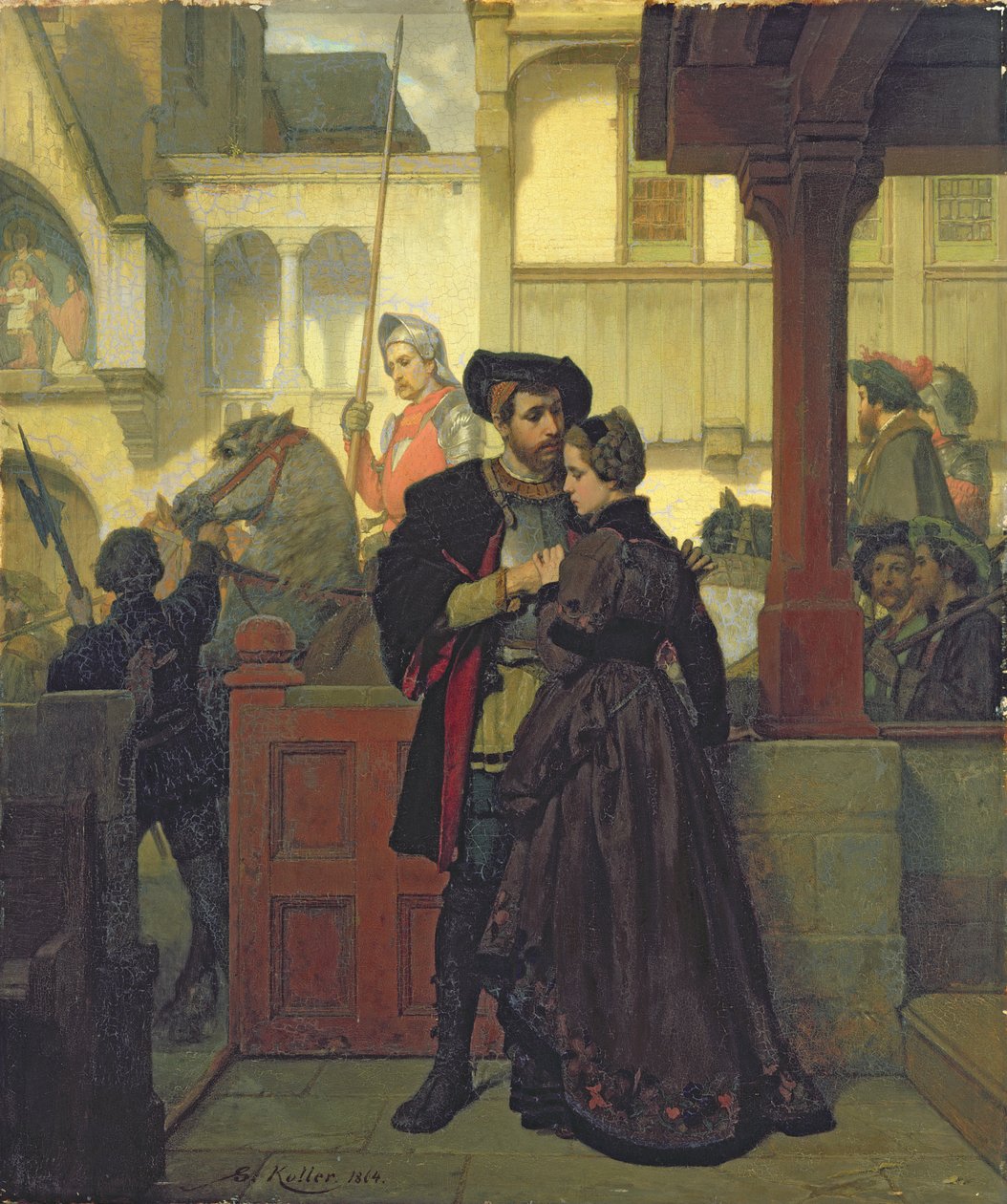 Addio, 1864 da Wilhelm Koller