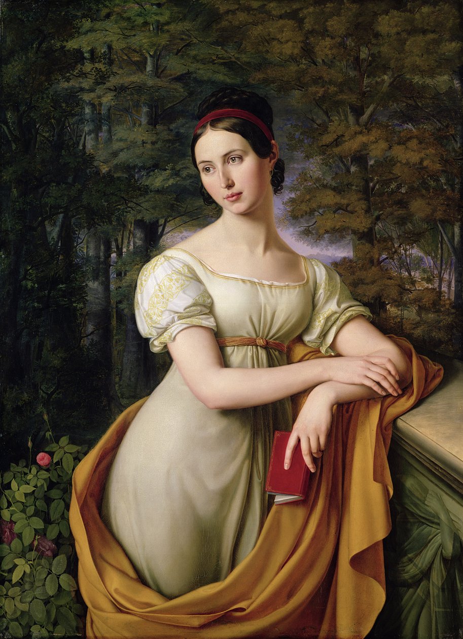 Agnes Rauch (1804-81), 1825 da Friedrich Wilhelm von Schadow