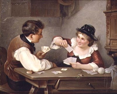 Giocando a Carte da Wilhelm W. Flockenhaus