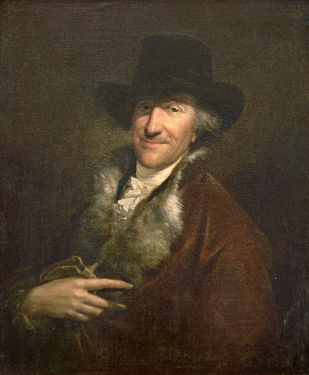 Wilhelm Friedemann Bach, c.1760 da Wilhelm Weitsch