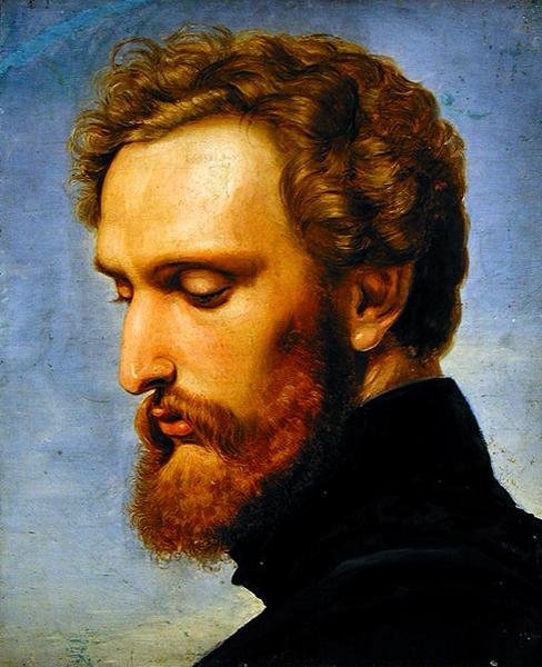 Ritratto di Heinrich Heinlein (1803-85) da Wilhelm von Kaulbach