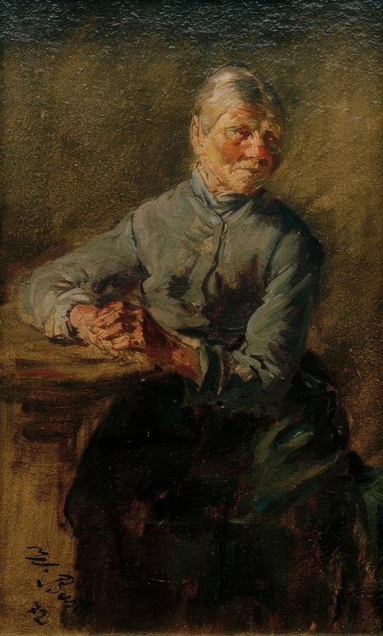 Vecchia donna da Wilhelm Busch