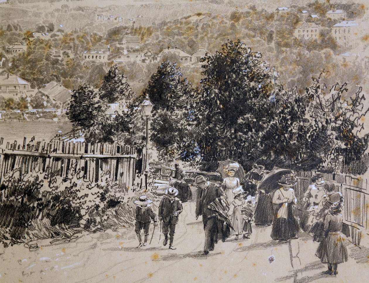 Gita in campagna vicino a Vienna da Wilhelm Gause