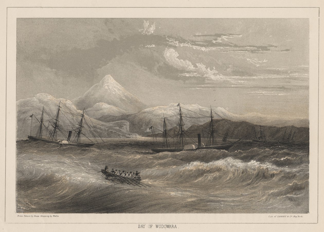Baia di Wodowara, 1855 da Wilhelm Joseph Heine