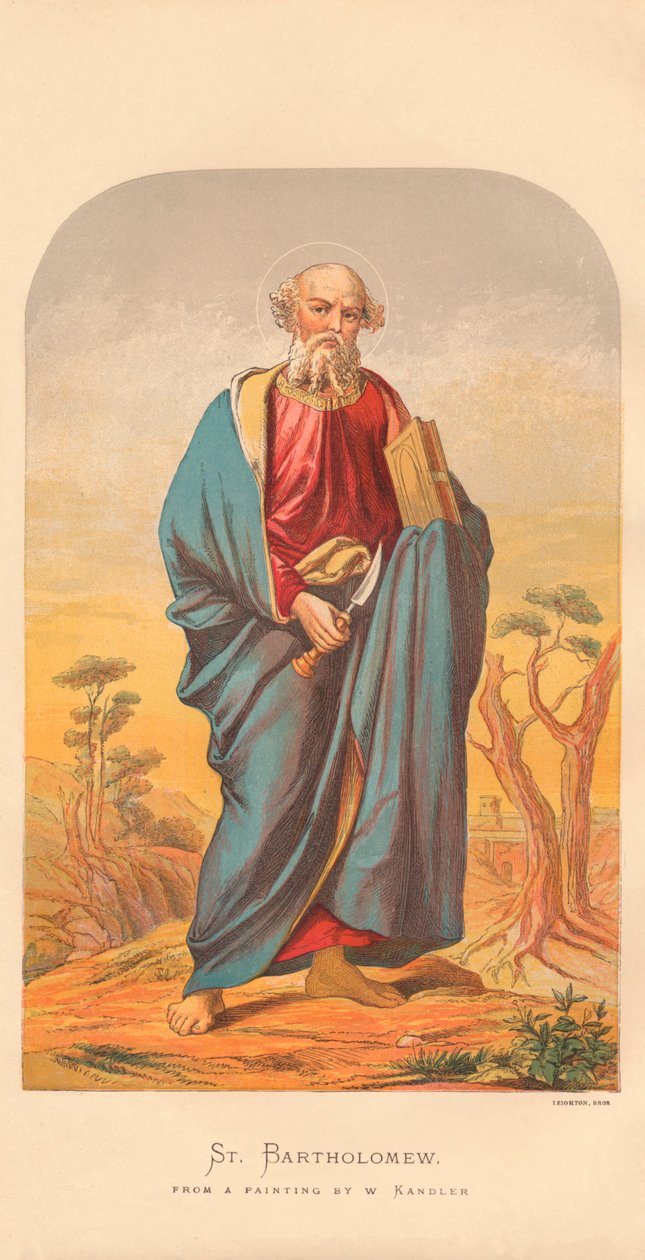 San Bartolomeo, metà-fine XIX secolo da Wilhelm Kandler