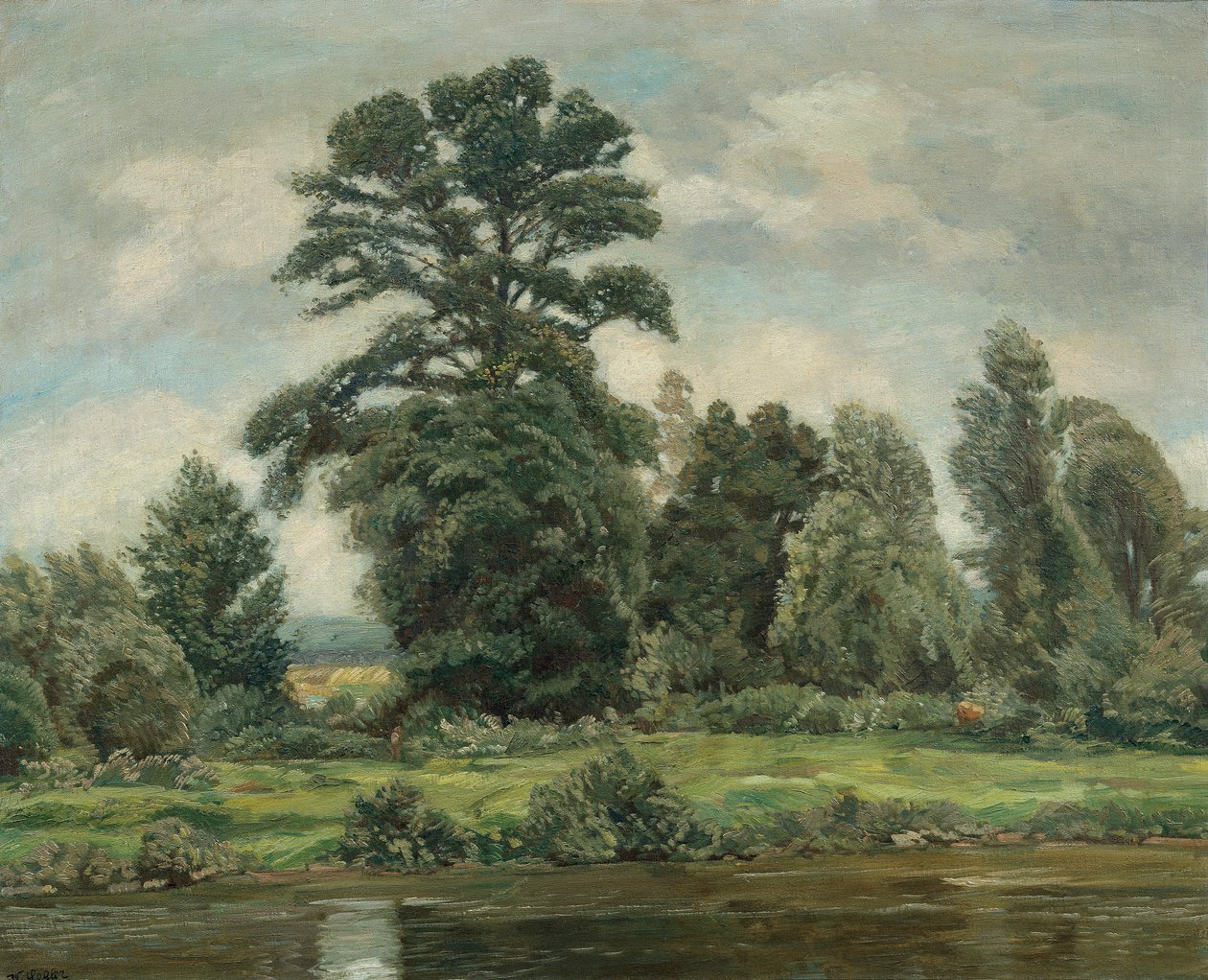 Paesaggio di marzo da Wilhelm Legler