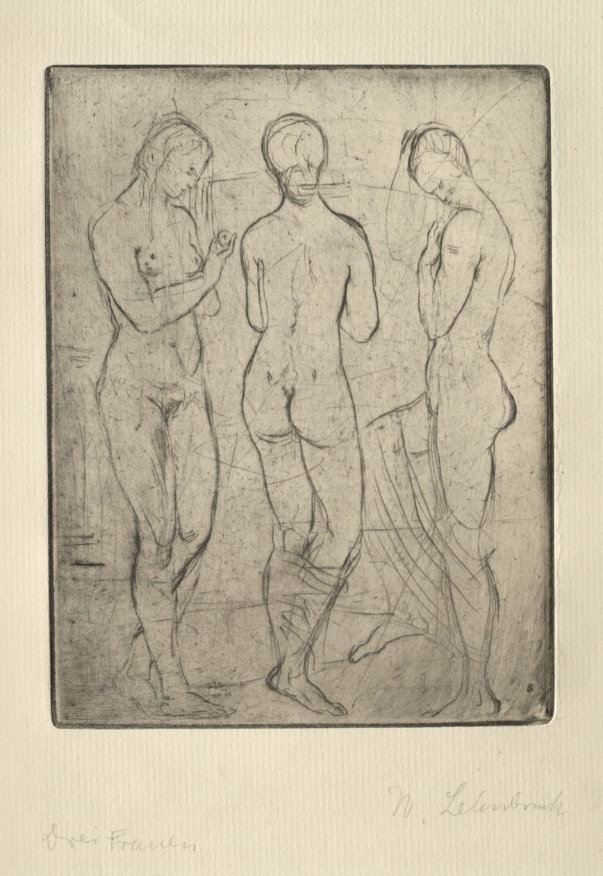 Tre Donne da Wilhelm Lehmbruck