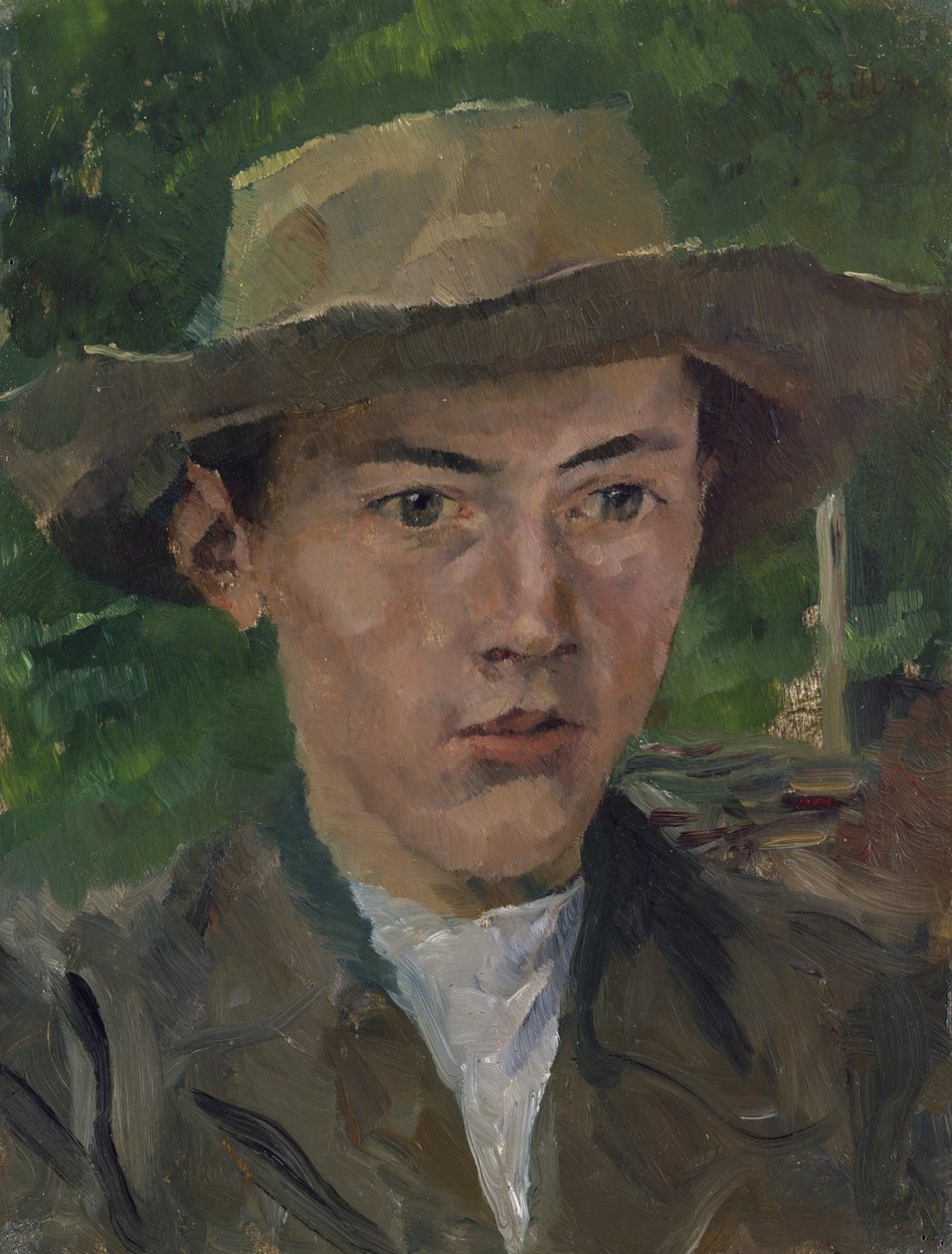 Testa di ragazzo da Wilhelm Maria Hubertus Leibl