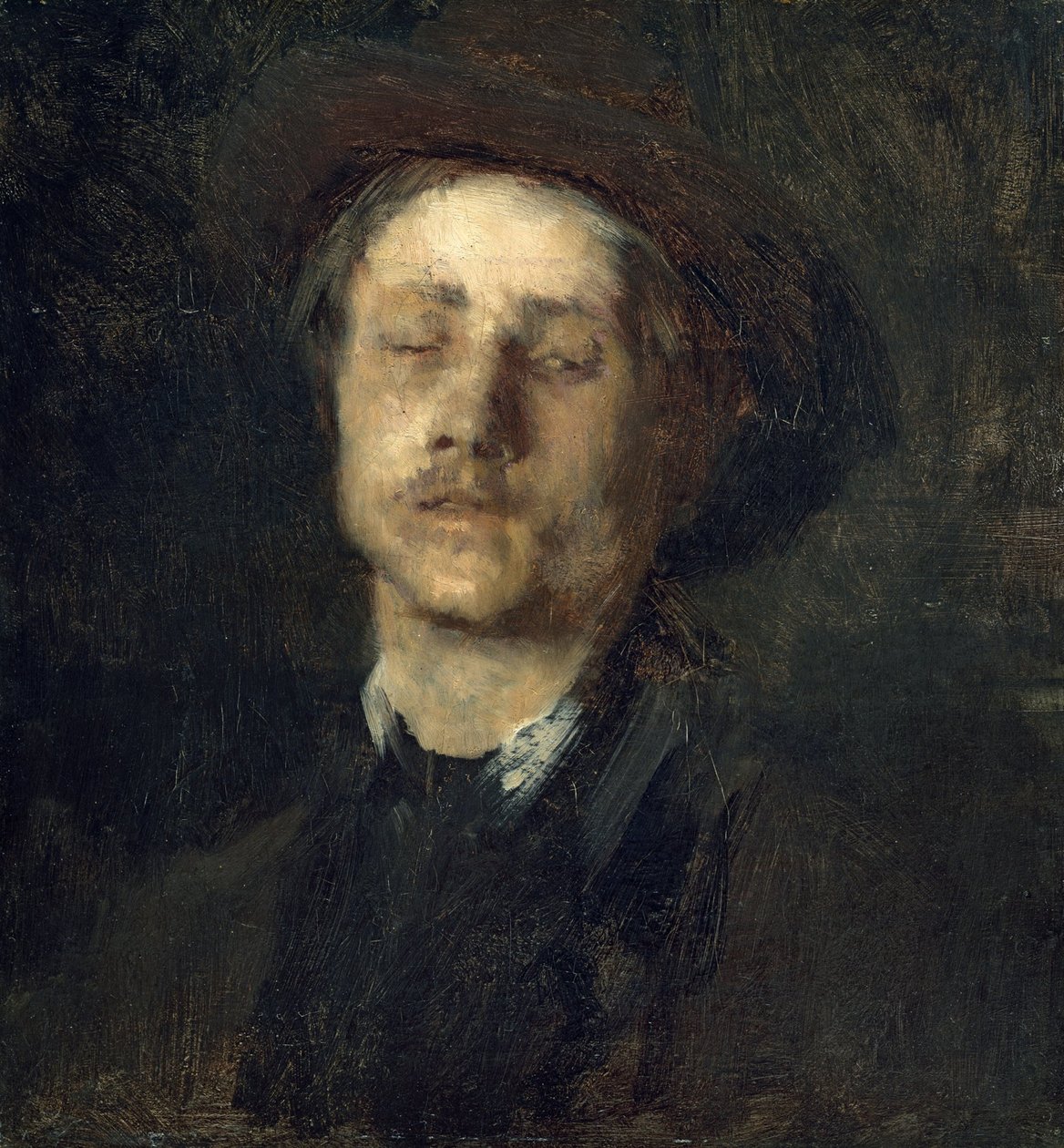 Testa di un cieco da Wilhelm Maria Hubertus Leibl