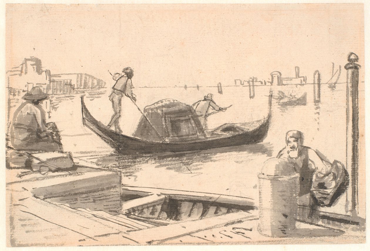 Gondola da Wilhelm Marstrand