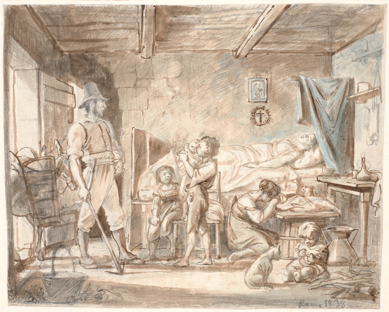 Il ritorno agli orfani da Wilhelm Marstrand
