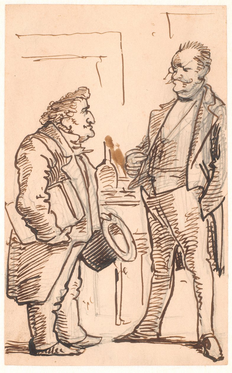 Krog e Simon Levi da Wilhelm Marstrand