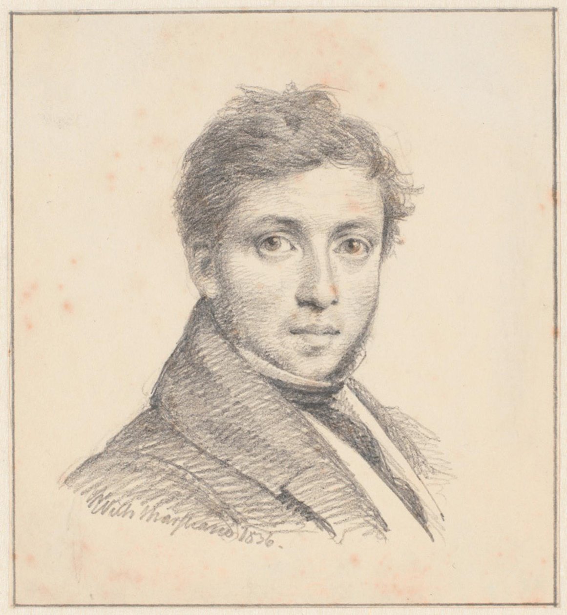 Ritratto di C. Købke da Wilhelm Marstrand