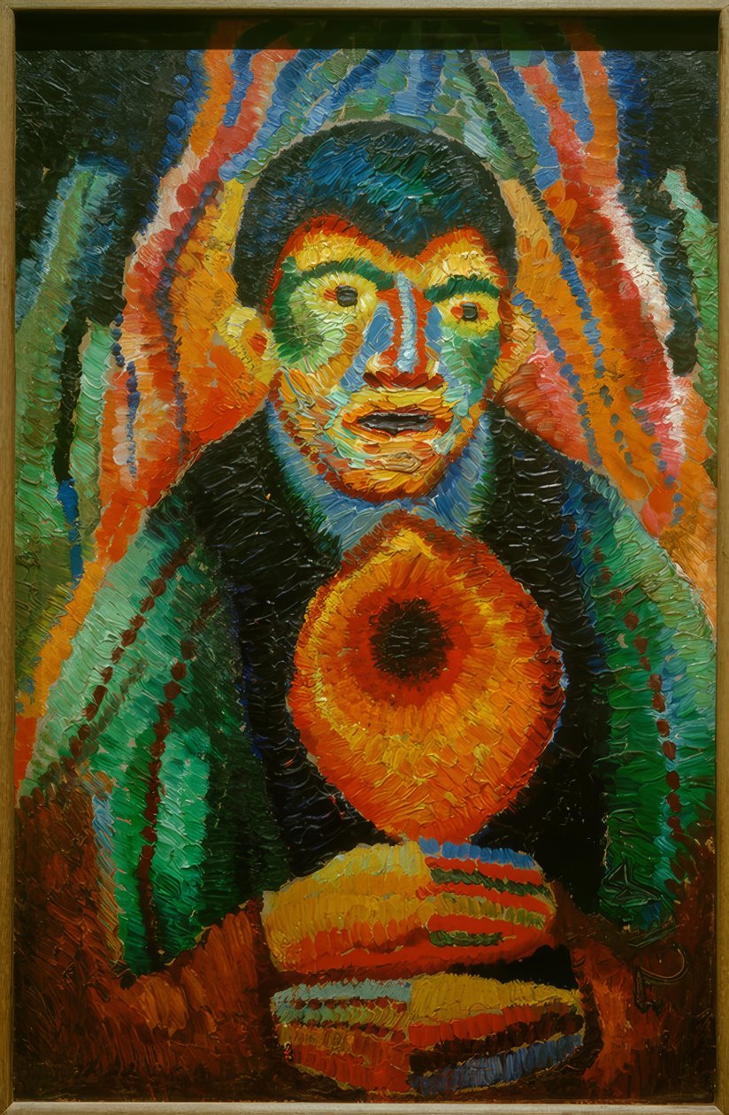 Autoritratto VIII da Wilhelm Morgner