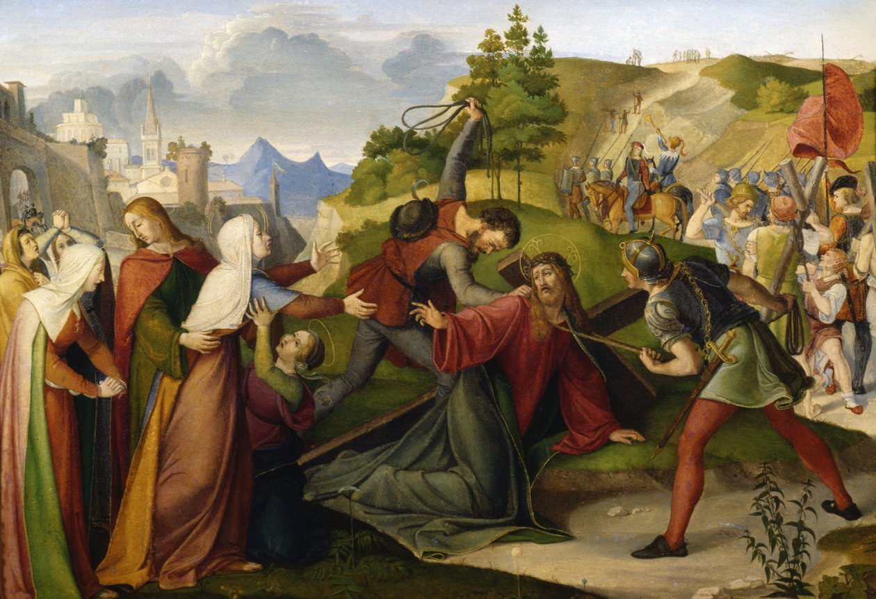 La Via Crucis, 1817 da Friedrich Wilhelm von Schadow